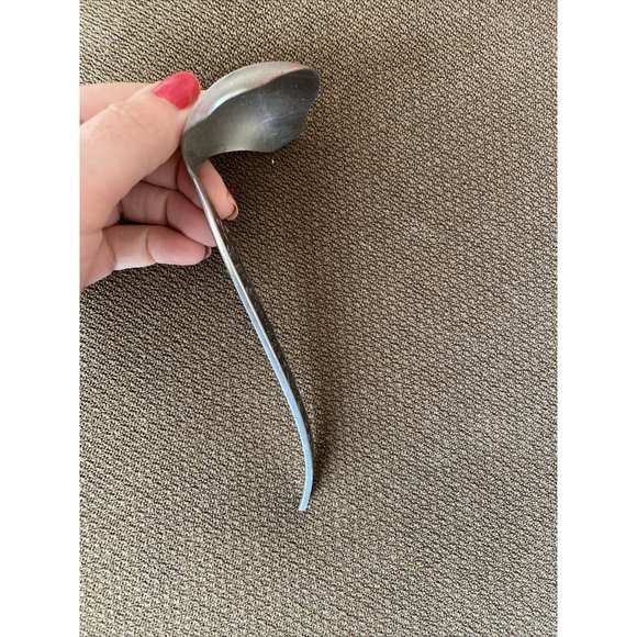 National Stainless Sevita Stainless Flatware Gravy Ladle Serving Spoon Flowers - Picture 11 of 12